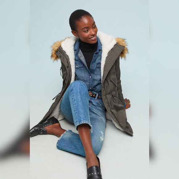 id woven shell jacket